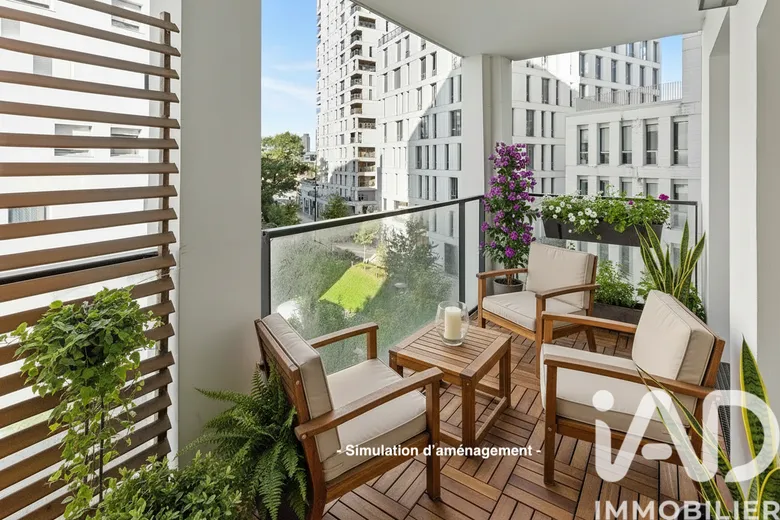 Appartement 3 pièces 57 m² · à Nantes · 56,6 m² · 231 540 €