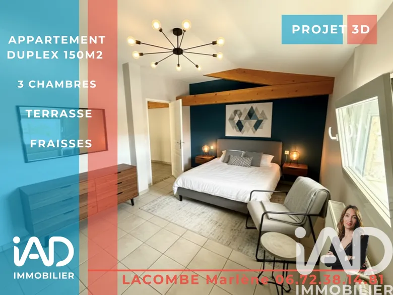 Appartement 4 pièces 151 m² · à Fraisses · 151,1 m² · 199 000 €