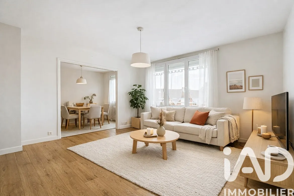 Vente appartement à Roubaix (59100) : appartement 3 pièces 68 m² — 5