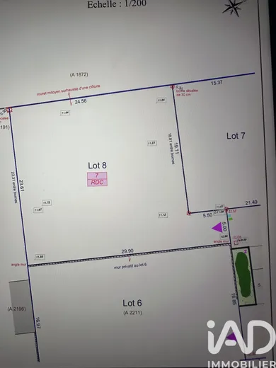 Terrain à Vérines (17540)