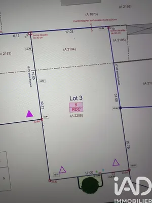 Terrain à Vérines (17540)