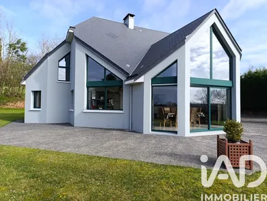 Maison d'architecte à Cerisy-la-Salle (50210)