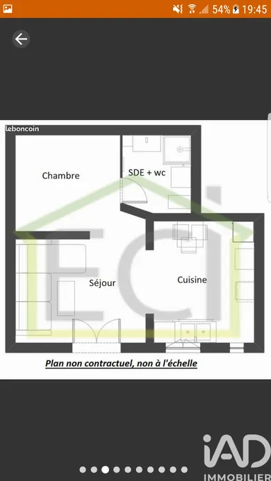 Apartment in Rogny-les-Sept-Écluses (89220)