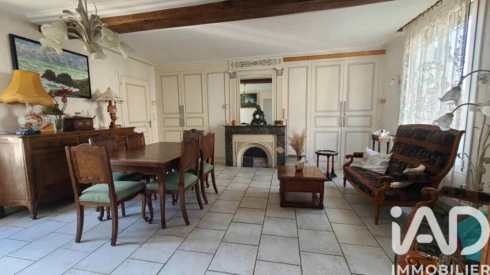 Vente maison à Vernantes (49390) : maison de village 7 pièces 190 m² — 6