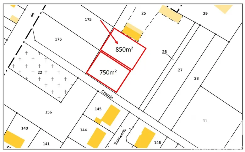 Terrain à bâtir à Vieux-lès-Asfeld (08190) · 42 500 €