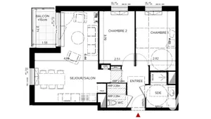 Apartment in Angers (49100)