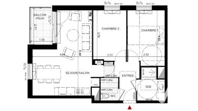 Apartment in Angers (49100)