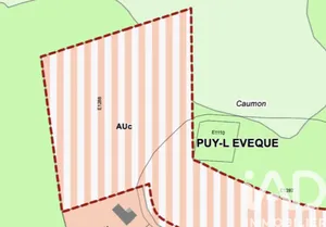 Terrain à bâtir à Puy-l'Évêque (46700)