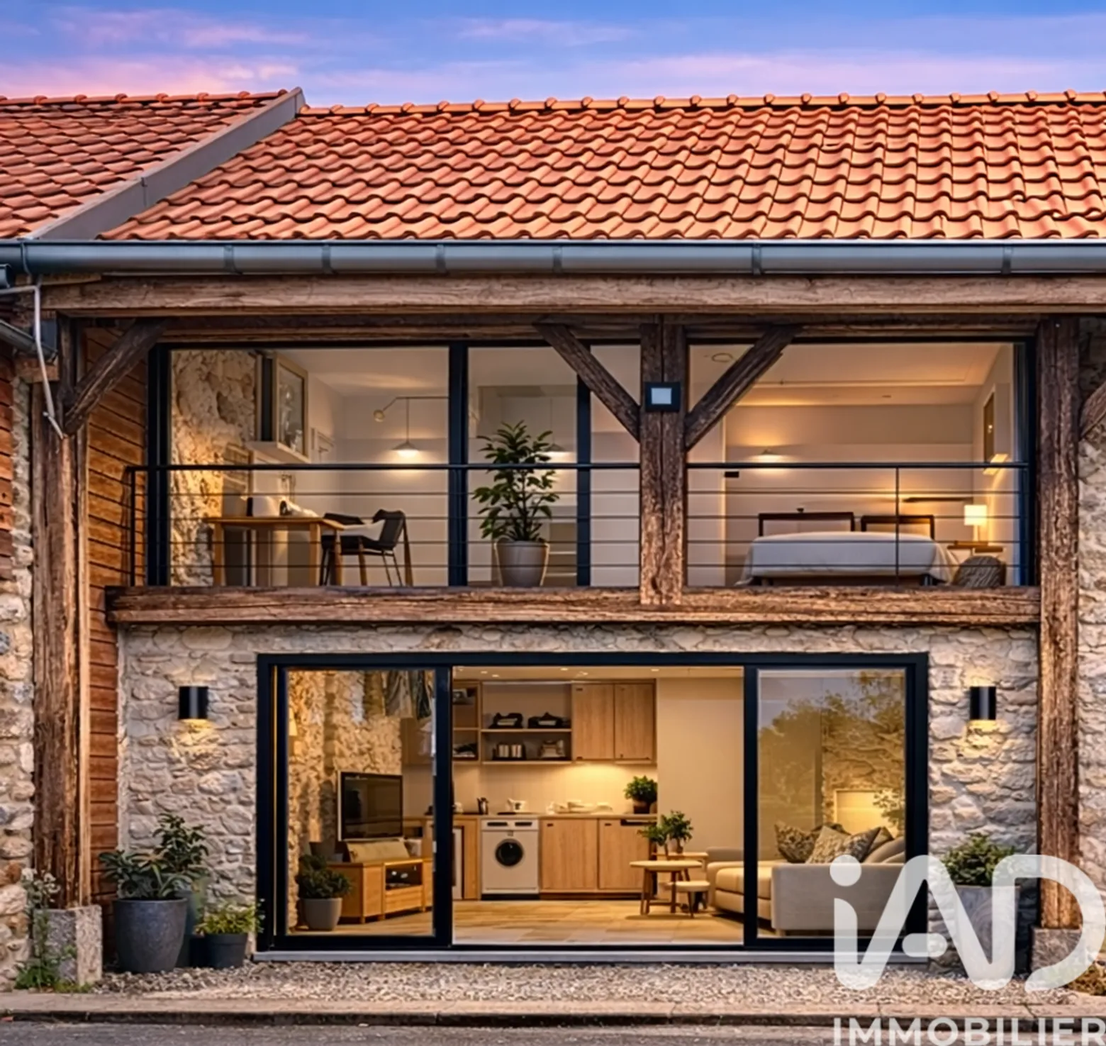 Vente maison à Sciez (74140) : grange 3 pièces 80 m² — 2