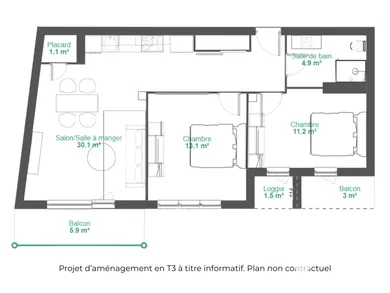 Apartment in Annecy (74000)