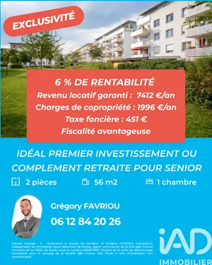 Apartment in Guichen (35580)