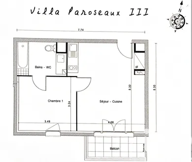 Apartment in Châtillon (92320)