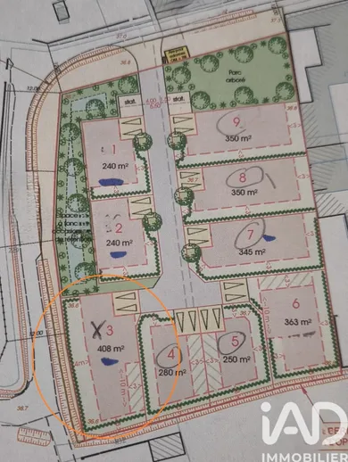 Building plot in Monteux (84170)