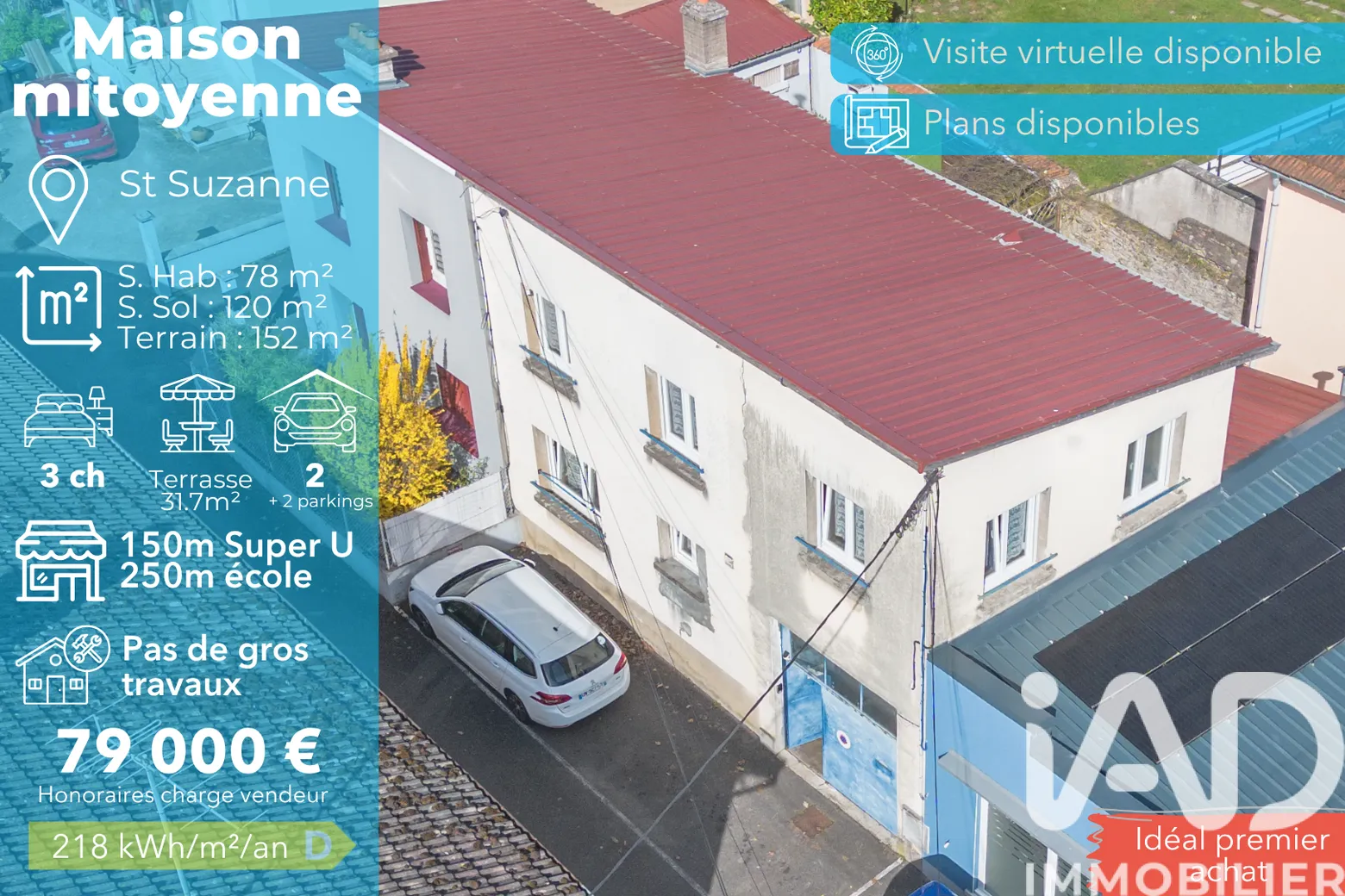 Vente maison à Sainte — 6