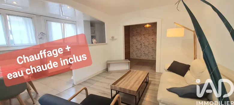 Appartement 3 pièces 66 m² · à Reims · 65,6 m² · 890 €