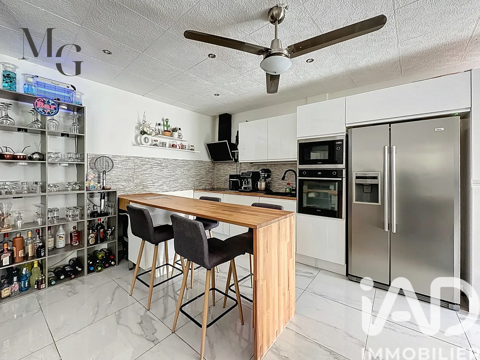 Vente maison à Pomérols (34810) : maison de village 3 pièces 75 m² — 2