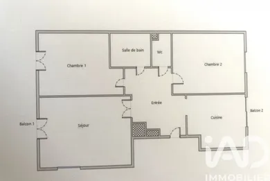 Apartment in Grenoble (38100)