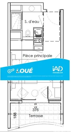 Apartment in Agde (34300)