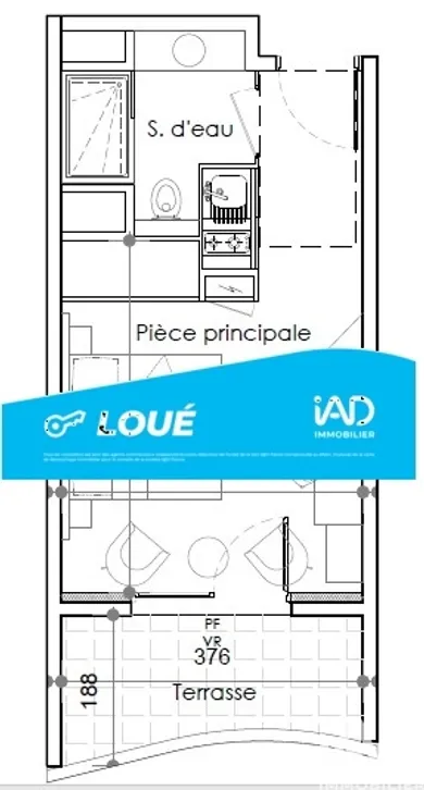 Apartment in Agde (34300)