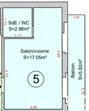 Studio à Ollainville (91340)