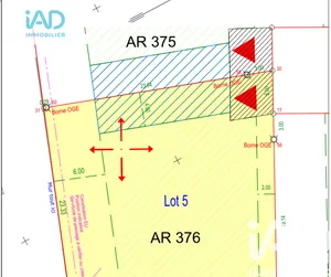 Terrain à bâtir à Voiron (38500)