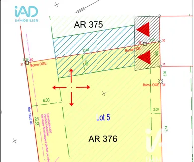 Building plot in Voiron (38500)