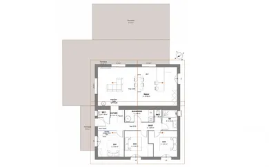 Building plot in Saint-Pierre-d'Irube (64990)