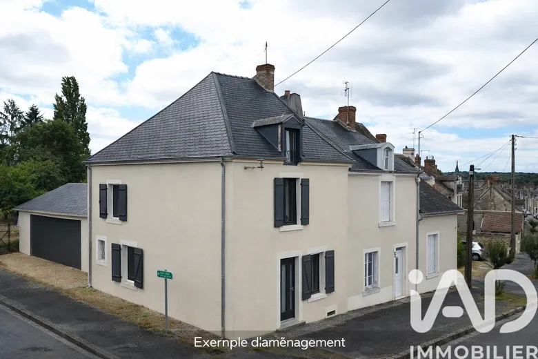 Maison 3 pièces 72 m² · à Saint-Gaultier · 71,5 m² · 38 000 €
