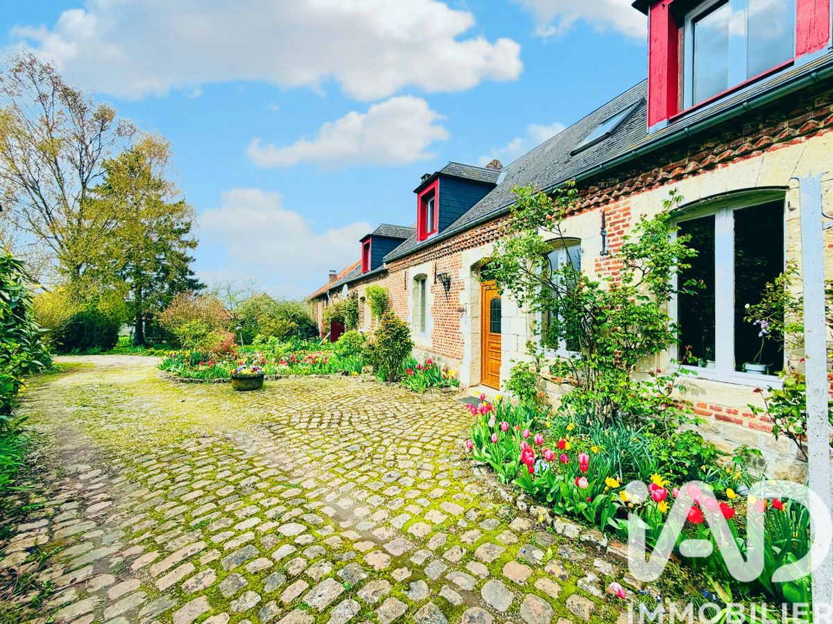 Vente maison à Sequehart (02420) : maison de village 7 pièces 268 m² — 2