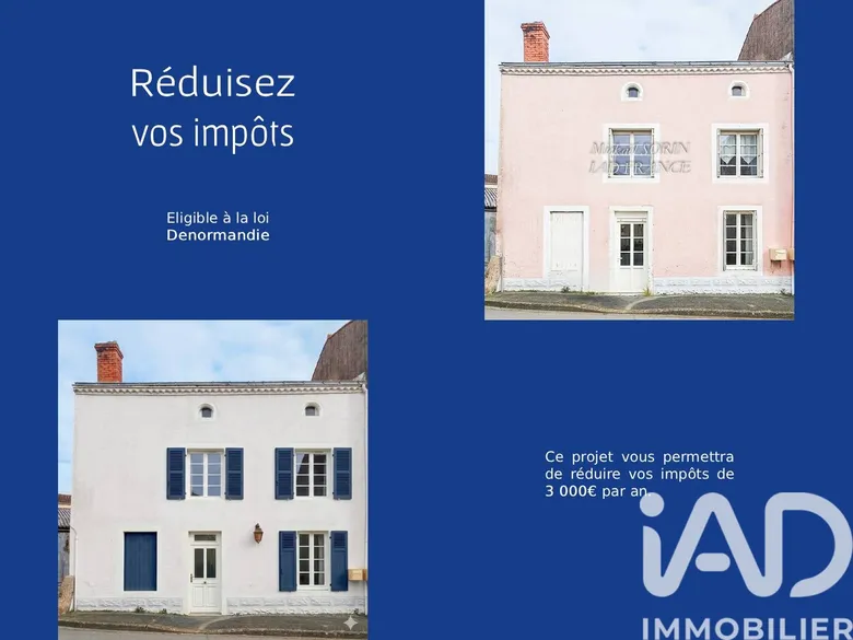 Maison 4 pièces 84 m² · à Chantonnay · 84 m² · 86 000 €