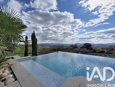 Architectural house in Moiré (69620)