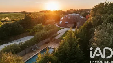 Maison d'architecte à Lussan (30580)
