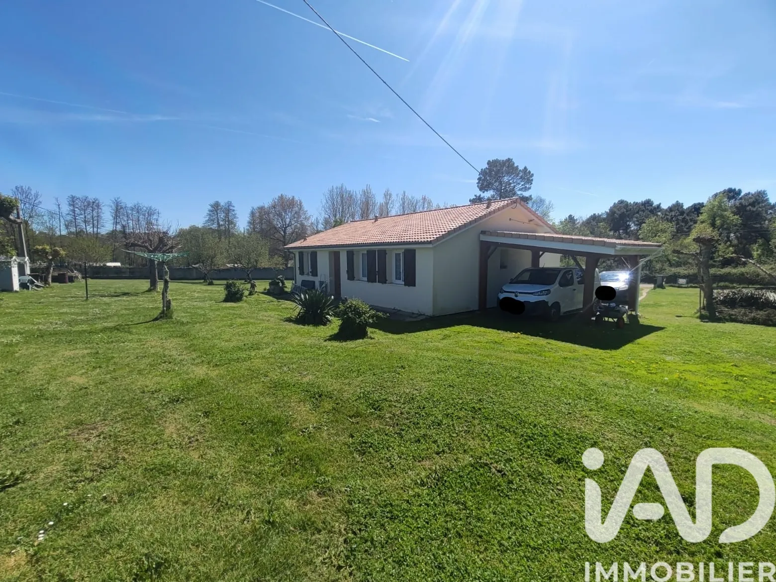 Vente maison à Laruscade (33620) : maison de campagne 4 pièces 89 m² — 2