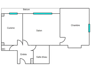 Apartment in Colombes (92700)