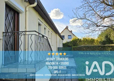 Maison à Neuilly-Crimolois (21800)