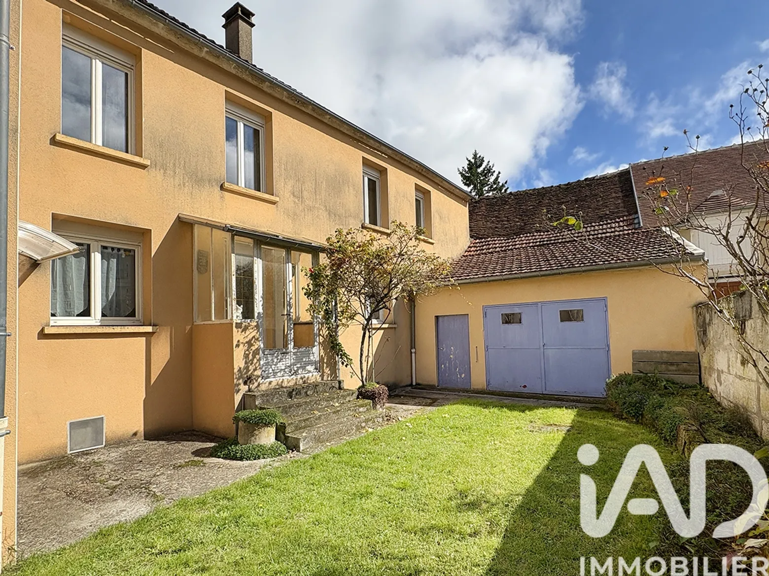 Vente maison à Thury (89520) : maison de village 4 pièces 124 m² — 3