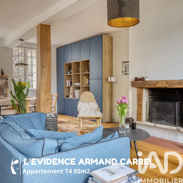 Vente appartement à Rouen (76000) : appartement 4 pièces 89 m² — 8