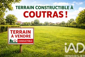 Terrain à bâtir à Coutras (33230)