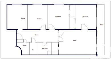 Apartment in Poitiers (86000)