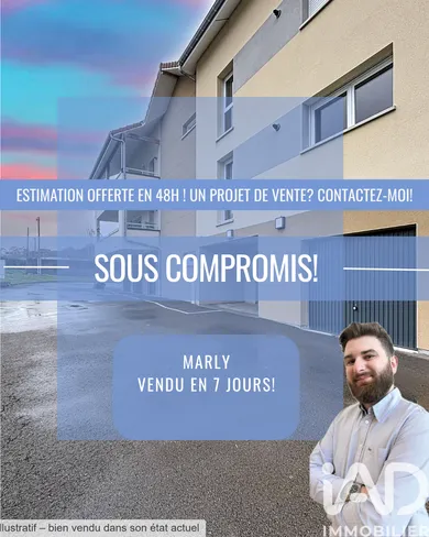 Apartment in Verny (57420)