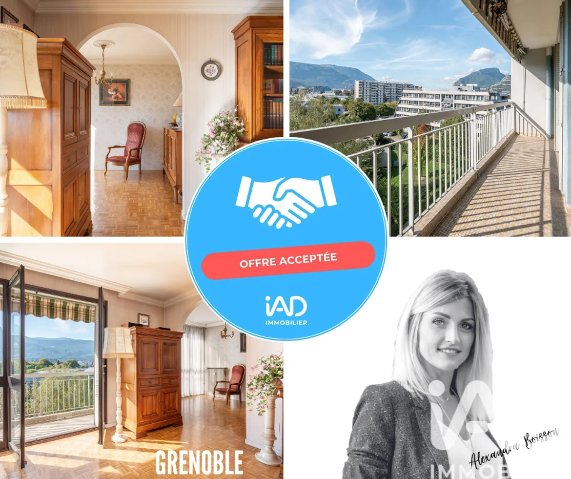 Vente appartement à Grenoble (38100) : appartement 4 pièces 81 m² — 5