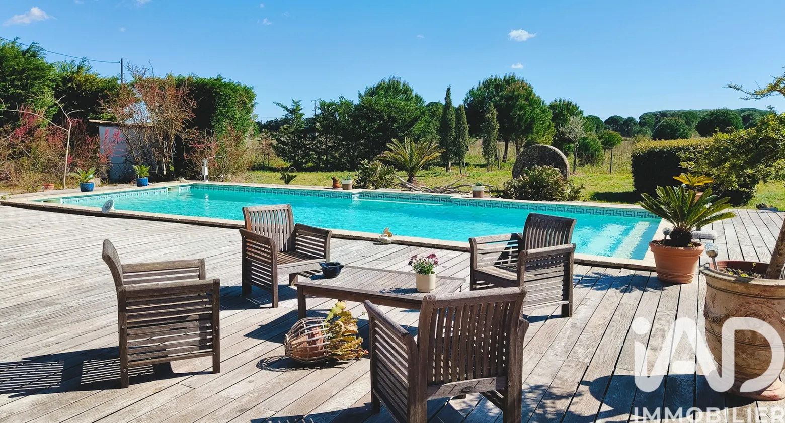 Vente maison à Saint-Laurent-d'Aigouze (30220) : mas 20 pièces 453 m² - 1995182 — 2