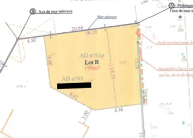 Building plot in Challans (85300)
