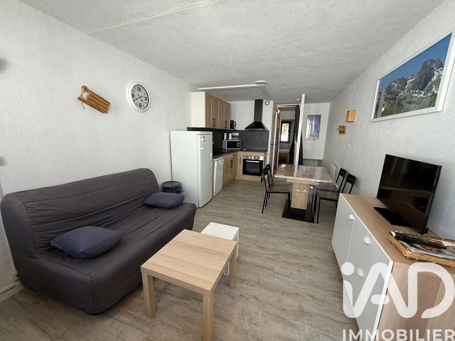 Vente appartement à La Mongie (65200) : appartement 2 pièces 32 m² — 2