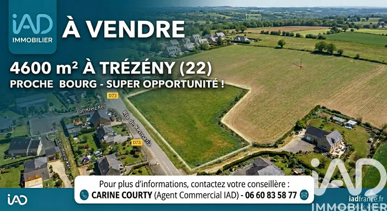 Terrain 4678 m² · à Trézény · 108 000 €
