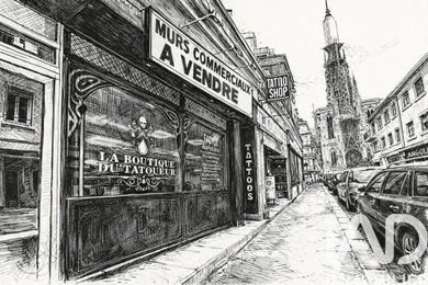 Murs commerciaux  à Rouen (76000)