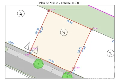 Building plot in Bouloc (31620)