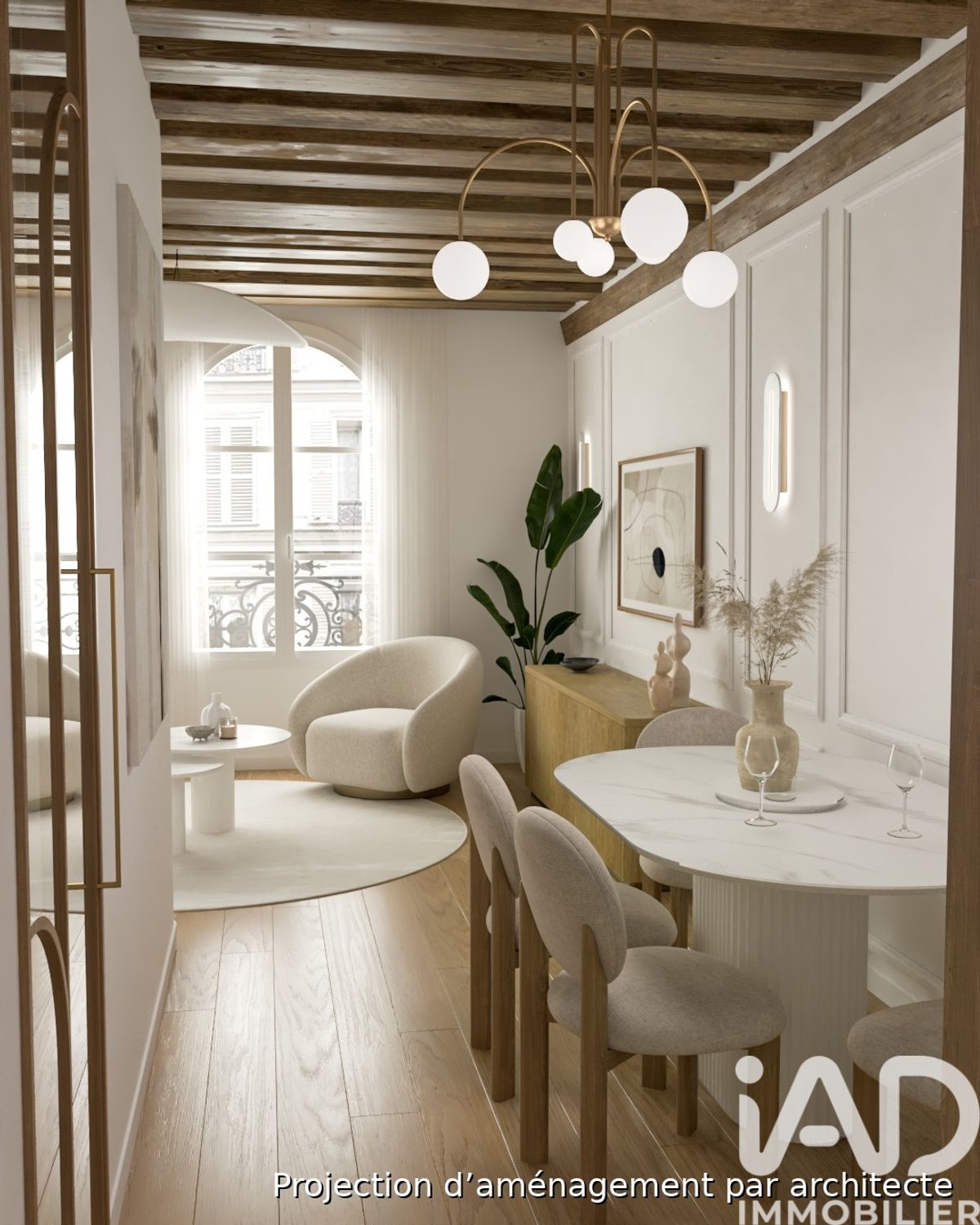 Appartement 2 pièces de 50 m² à Paris (75001)