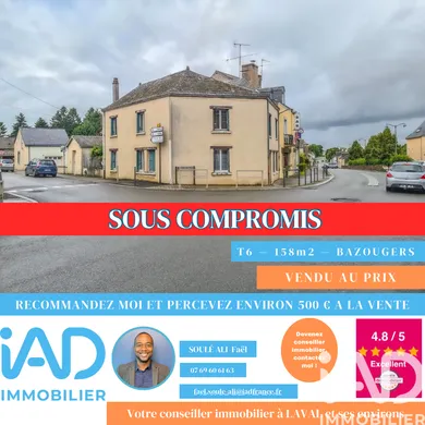 Maison de village à Bazougers (53170)