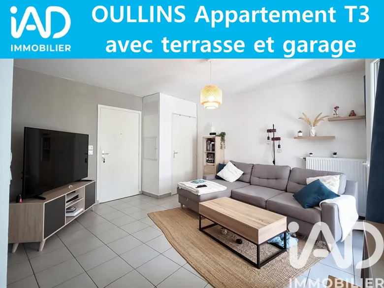 Appartement 3 pièces 60 m² · à Oullins-Pierre-Bénite · 60 m² · 269 000 €